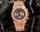 Knockoff Audemars Piguet Royal Oak Rose Gold Chronograph White Dial Watches 42mm (6)_th.jpg